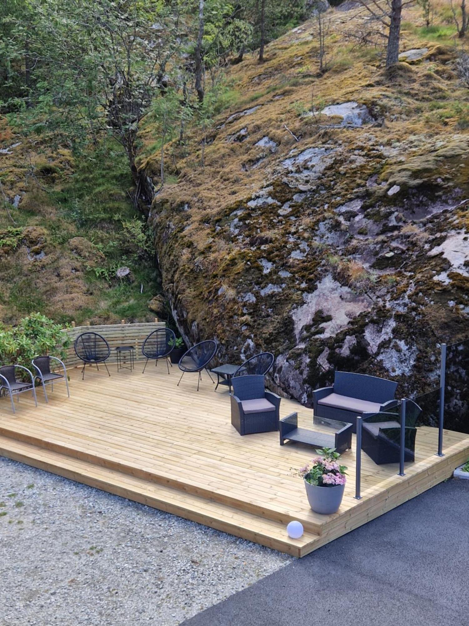 Kvamsdal Pensjonat 2 Eidfjord Exteriér fotografie