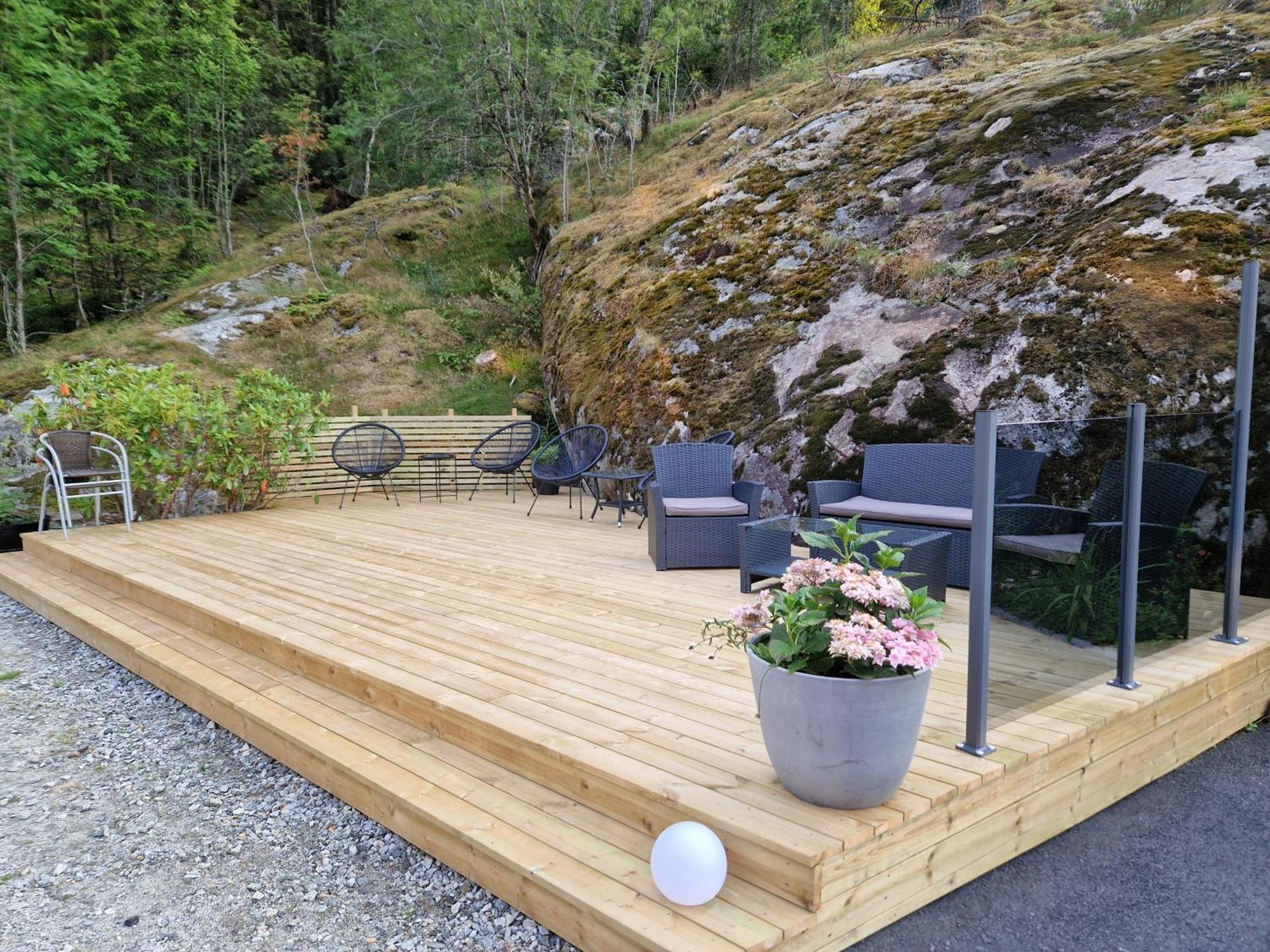 Kvamsdal Pensjonat 2 Eidfjord Exteriér fotografie